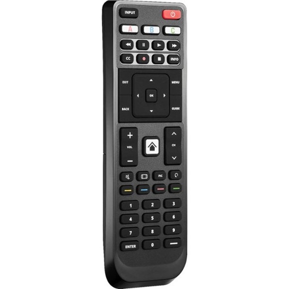 Insignia™ - Replacement Remote for Vizio TVs - Black - Picture 3 of 4